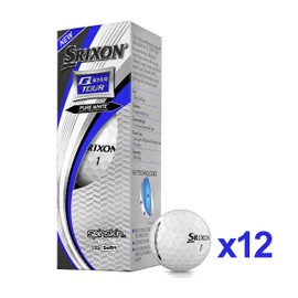 Q-Star Tour 3 Golf Balls, White (One Dozen) - 1