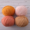 Soft Wool Blend Yarn, Crochet & Knitting Yarn, 50% Merino