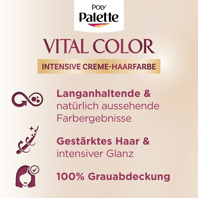 Poly Palette Vital Colour Intensive Cream Hair Colour 10-11 Silver