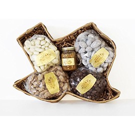 Texas Grapevine Basket - Gourmet Pecans (Large)