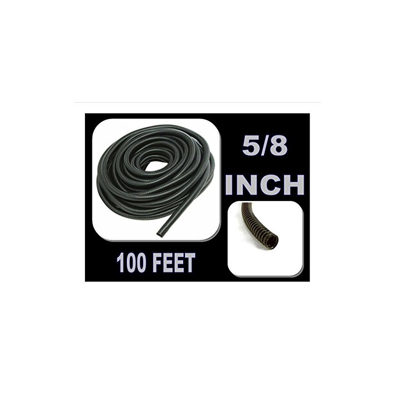 American Terminal 100 FT 5/8 INCH Split Loom Tubing Wire
