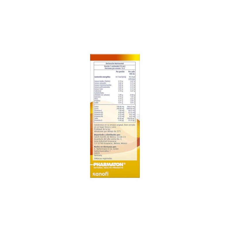 Pharmaton Complete Kids suplemento alimenticio con lisina y vitaminas, 400ml