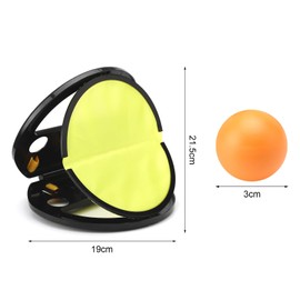 Fangballspiel, Ballspiel für draußen, Ball Fangspiel Kinder, Geschicklichkeitsspiel zum Werfen Ballfangspiel Werfen Und Fangen Ballspiel Strandspielzeug Geeignet für 3 Jahre und älter 2 Sätze 4 Kugeln