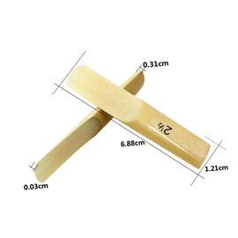 Kisangel 10pcs Portable Clarinet Reeds Lightweight Instrument Accessories for Students Professionals Easy to Install Compact Design for Various Performances