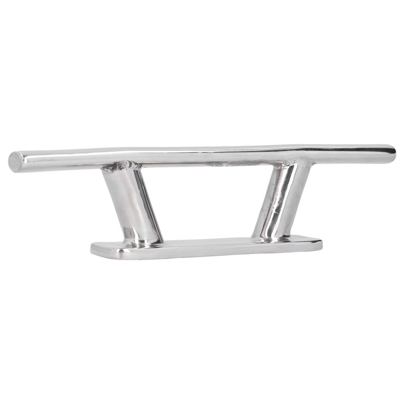 200mm/8in Stainless Steel Mooring Cleat Elliptical Tube Type Dock Deck