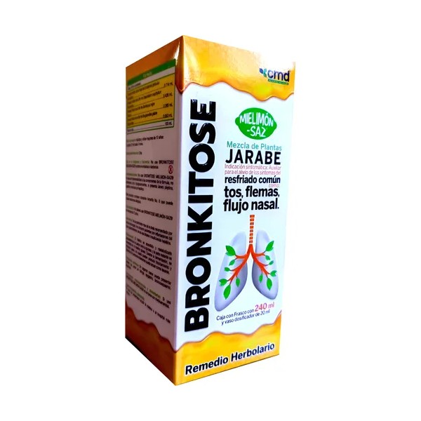 Bronkitose Miellimon-saz Jbe 240ml - Auxilia En Resfriado Miel