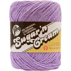 Sugar'N Cream Yarn - Solids-Soft Violet