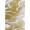Liquid Gold Marble Composition Notebook - Small Unruled Notebook -