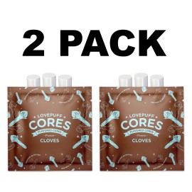 LovePuff CLOVE Inhaler Cores 2-Pack | 8 Organic Aromatherapy