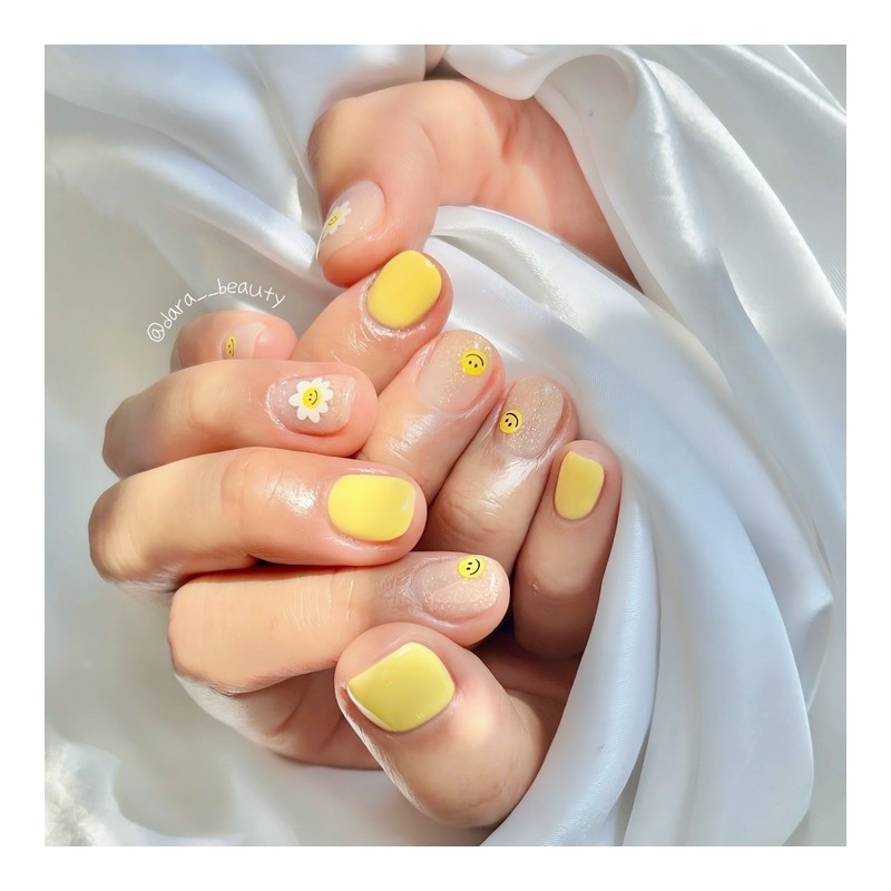 Dara Beauty April 2025 Art of the Month Yellow Smile