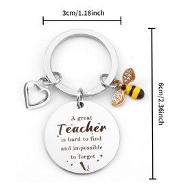 Teacher Gifts, Teacher Gifts for Women, Thank You Teacher Gifts, Teacher Keyring Stocking Fillers, Best Teacher Gifts, Gift for Teacher End of The Year,Teacher Leaving Gifts, Teacher Christmas Gifts