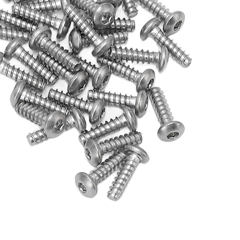 RC Screw Kit Stainless Steel Half Round Head Countersunk Head