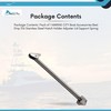 MARINE CITY 304 Stainless-Steel Marine Heavy Duty Hatch Spring Holder