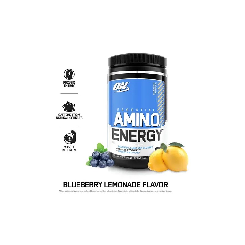 Aminoacidos On Essential Amino Energy 30 Servicios Sabores Sabor Limonada