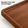 Wooden Sofa Armrest Tray for Living Room TV Time –