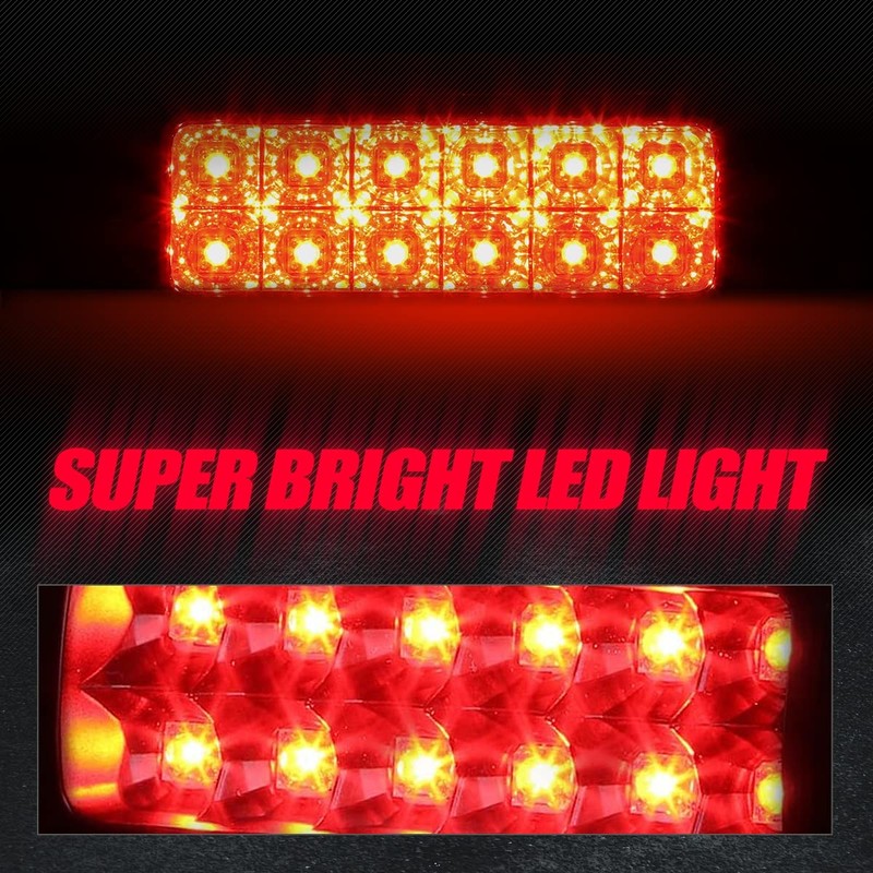 Auto Dynasty LED 3rd Third Brake Light Compatible with 1994-2003