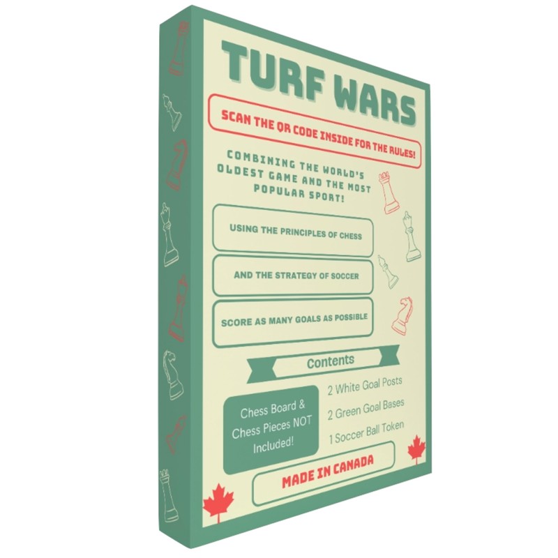 Turf Wars: A Chess Variation - 2 Players - 5-20