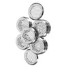 Mipcase 20pcs Stainless Steel Round Vent Covers for Shoe Cabinets
