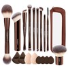MAGEFY Set de Brochas para Maquillaje de 10 Piezas con