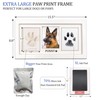 MYPAWLETS Extra Large Paw Print Frame Kit,Dog/Cat Paw Print Kit,Soft