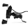 Universal Motorcycle Motorbike Phone GPS Mirror Bracket Holder Mounts w/