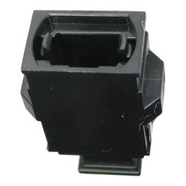 CHB MPO Key-Up to Key-Down (KUD) Back-to-Back Fiber Optic Adapter – Straight-Through MPO Converter for Type A Polarity, 12/24-Fiber High-Density Parallel Optics, 40G/100G, Data Centers & Patch Panels.