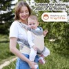 GAGAKU Baby Carrier Newborn to Toddler, Ergonomic Baby Carrier with