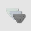 JAJU [JAJU] Women's Cotton Basic Hip Hugger Panty 3-Pack (Choose