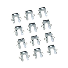 Headlamp Housing Ajusting Pivot Retaining Steel Clips Compatible with Ford F250 F350 F450 Bronco Lincoln Mercury F2AB13N020AA MMO05268 E9DZ13N129A E9DB13N020AA 12Pack