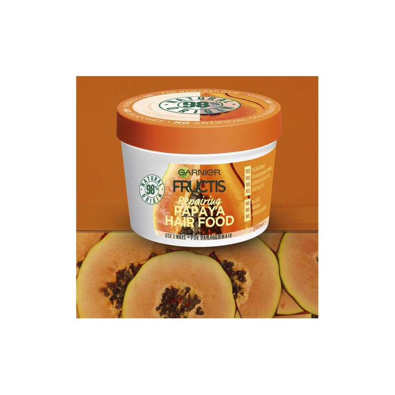 Garnier Fructis Hair Food Papaya 390mL