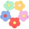 Mikikit Key Covers Caps, 5pcs Silicone Key Covers Caps Tags