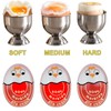 GZkushi 2 pieces egg timer for cooking, reusable timer egg
