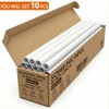 3/4 Inch PVC Pipe, 10-Pack (40 Inch Length), Furniture Grade