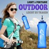 TOATELU Pack of 3 500 ml Foldable Water Bottle, Soft