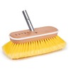 Salty Captain Soft Bristle Boat Deck Brush – Gentle Cleaning for Fiberglass, Glass & Polished Surfaces – Compatible with Most Threaded Poles – Durable Marine-Grade Design