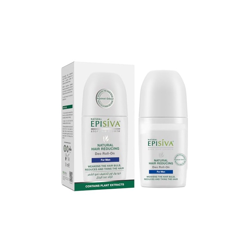 Episiva Natural Hair Reducing Roll On - for Men