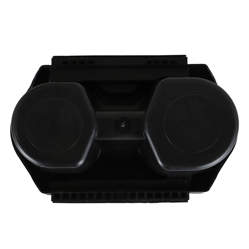 munirater Black Console Cup Holder Insert Center Drink Bottle Holder