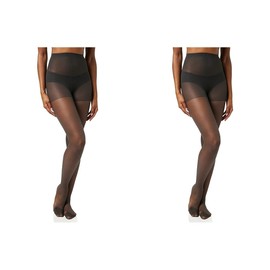 Charnos Women's 15 Denier 3pp Tights, Black (Barely Black ), L UK