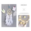 Dream Catcher Wall Hanging Feather Decoration, Hand Knitted, Dream Network,