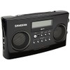 Sangean PR-D5 BK AM/FM Portable Radio with Digital Tuning and