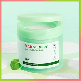 Dr.G Red Blemish Clear Double Soft Pads 60P - Dr.G Red Blemish Clear Double Soft Pads 60P