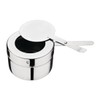 Olympia Stainless Steel Chafing Fuel Holder with Damper, Compatible with