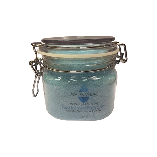 Foot Heaven Bath Salts Soak 550g Gift Jar Epsom Salts