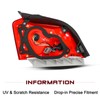 JSBOYAT Halogen Tail Light Fits for 2014-2020 Chevy Impala Outer