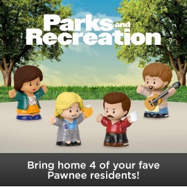 Fisher-Price Little People Collector Parks and Recreation TV Show Special Edition Set New Toy