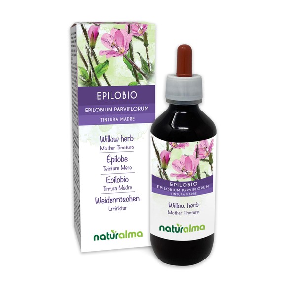 Willow Herb (Epilobium parviflorum) Herb Alcohol-Free Mother Tincture Naturalma Liquid