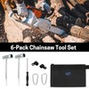 ZELARMAN Chainsaw Wrench, 6 Pack Chainsaw Tool - 1/2x3/4 T