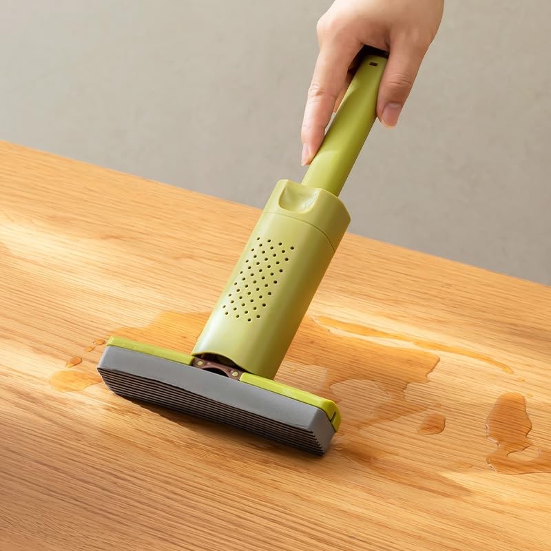 GHOST MONKEY Self Squeezing Mini Mop, Portable, Hand Held, Easy