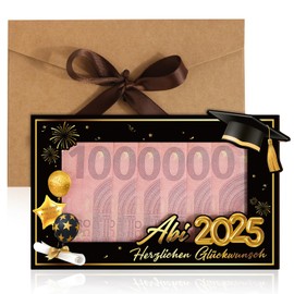 BOFUNX ABI 2025 Gift Money Gift Packaging Wooden Gift for Graduation ABI 2025 Graduation Gift Passed Exam Gift for High School Good Luck Charm Graduation Exam for Boys Girls