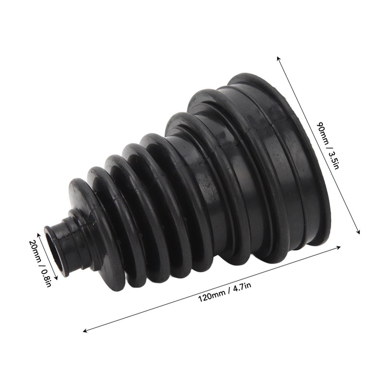 MEKOTRIN 2pcs CV Boots Universal Constant Velocity Joint Boot Set